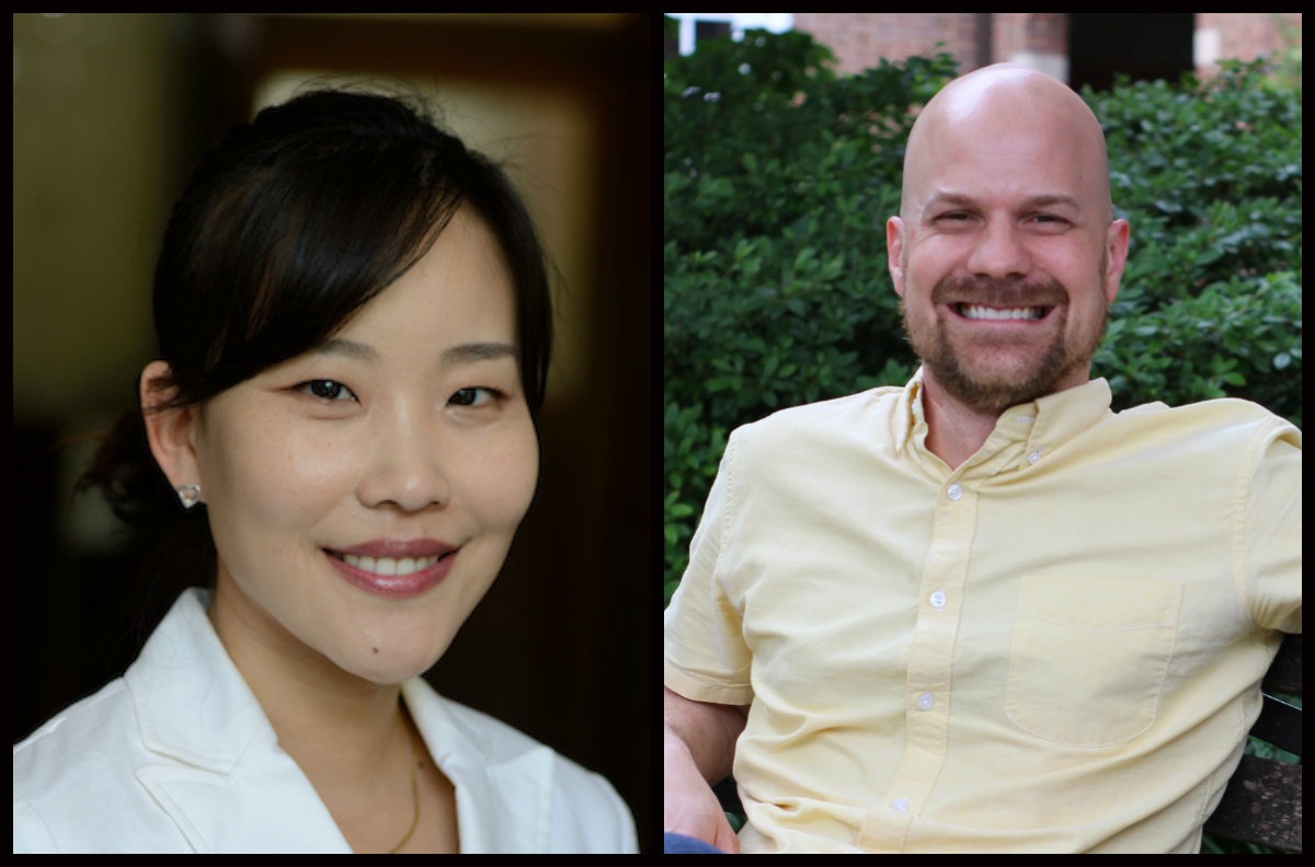 Soojung Claire Hur and co-investigator Thomas Pisanic